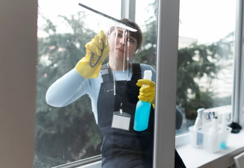 Nettoyage de vitres intérieures et extérieures à Errouville